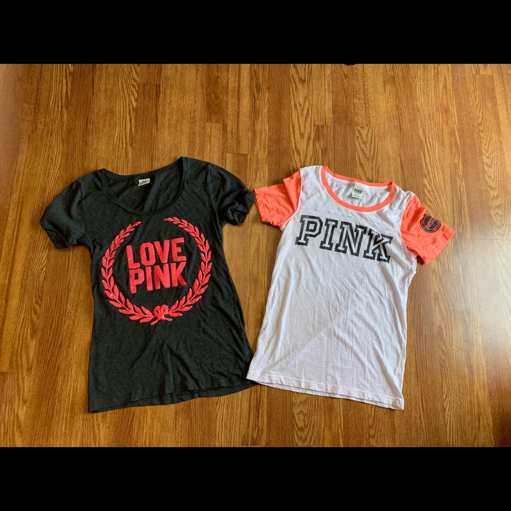 VS Pink tee shirt bundle